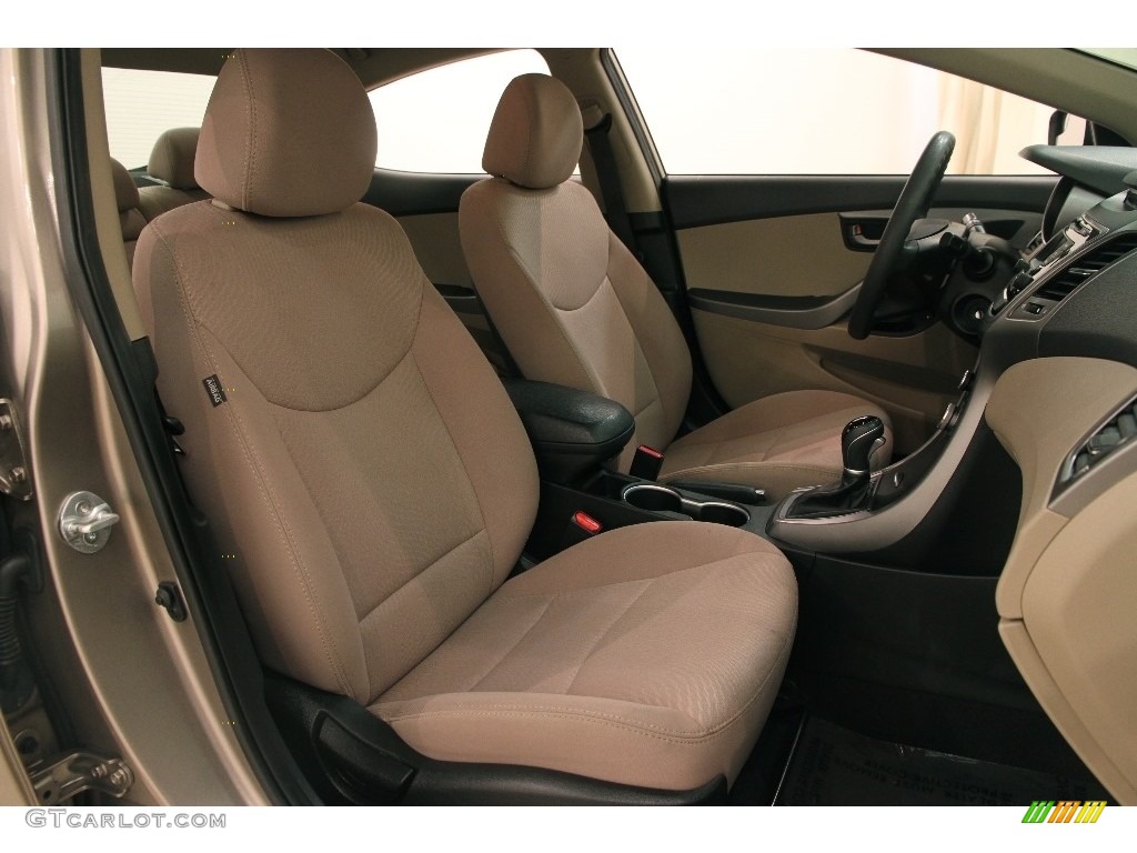 2014 Elantra SE Sedan - Bronze / Beige photo #10