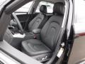 2016 Audi A4 Black Interior Front Seat Photo