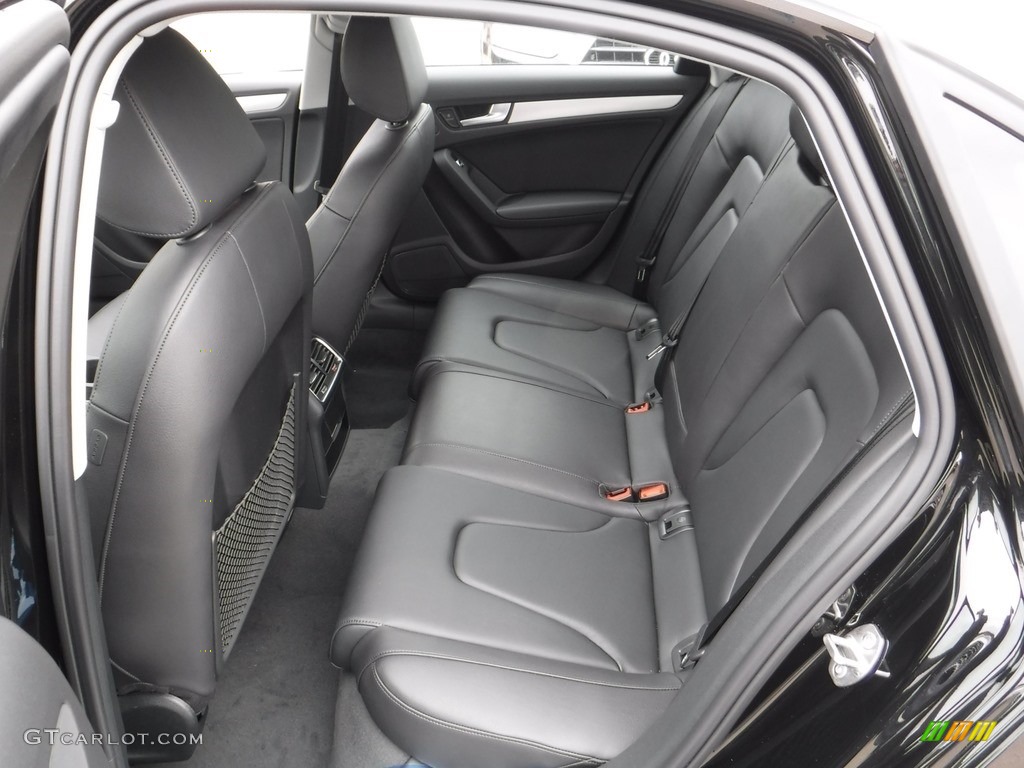Black Interior 2016 Audi A4 2.0T Premium quattro Photo #110991265
