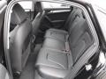 2016 Audi A4 Black Interior Rear Seat Photo
