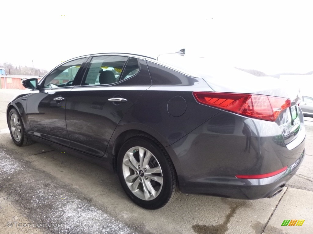 2011 Optima EX - Platinum Graphite / Gray photo #4