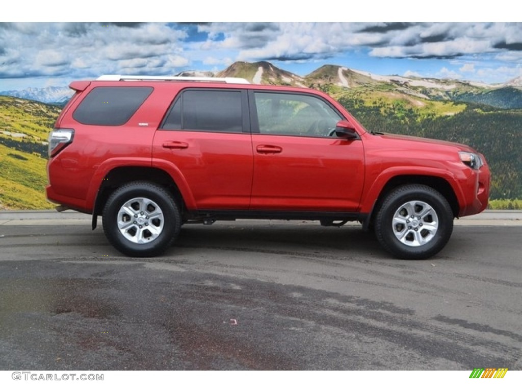 2015 4Runner SR5 4x4 - Barcelona Red Metallic / Black photo #2