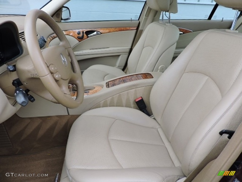 2008 E 320 BlueTEC Sedan - Barolo Red Metallic / Cashmere photo #8