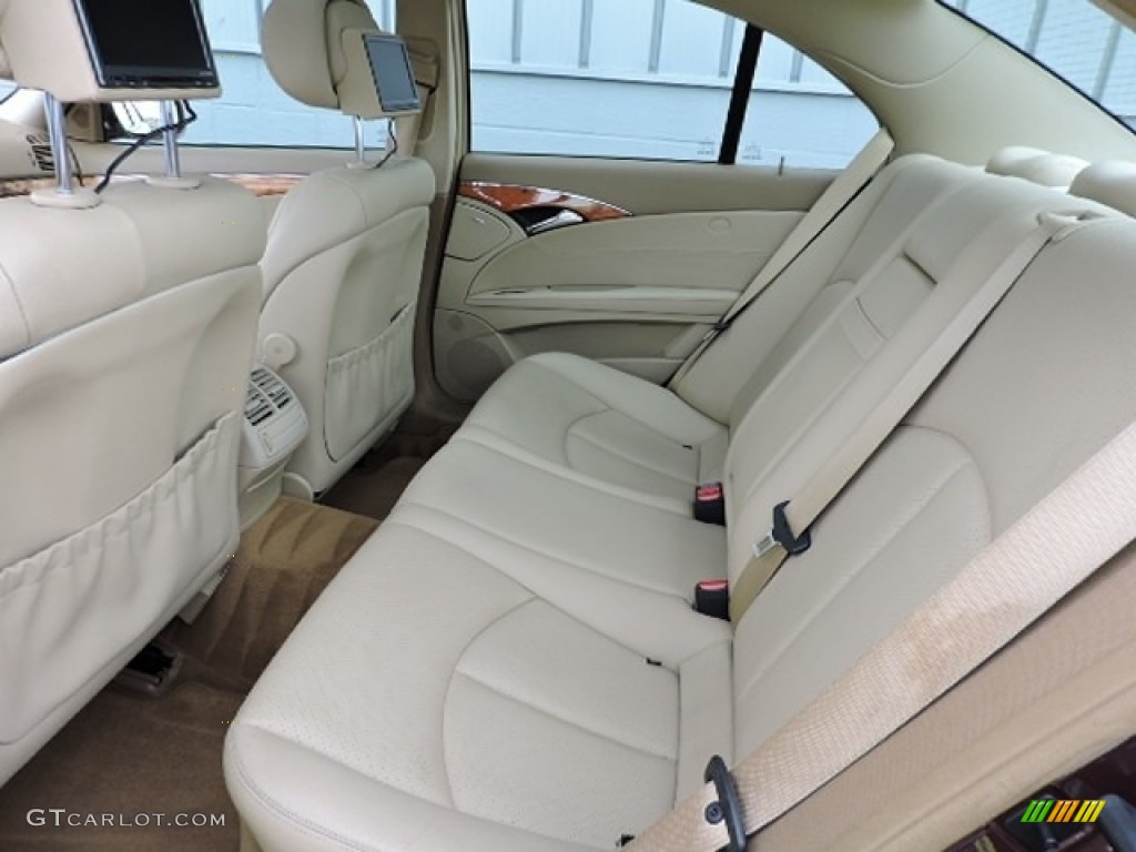 2008 E 320 BlueTEC Sedan - Barolo Red Metallic / Cashmere photo #9