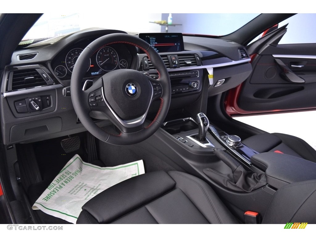 Black Interior 2016 BMW 4 Series 428i Coupe Photo #110995027