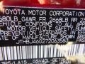 2007 Royal Ruby Red Metallic Lexus ES 350  photo #12