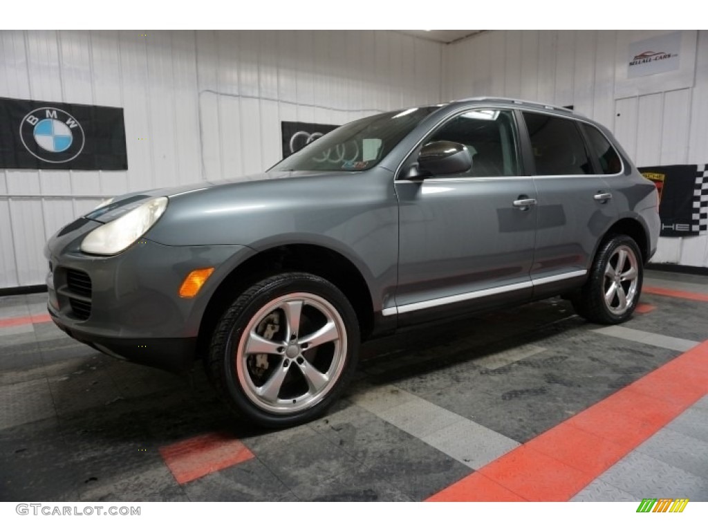 2004 Cayenne S - Titanium Metallic / Black photo #2