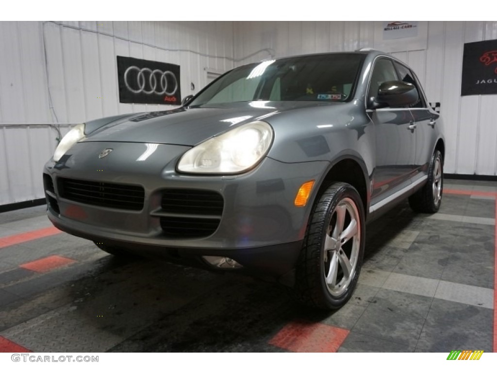 2004 Cayenne S - Titanium Metallic / Black photo #3