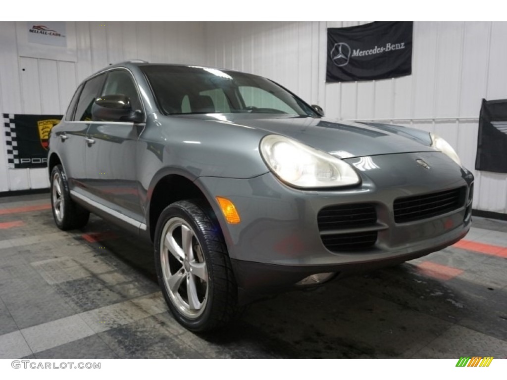 2004 Cayenne S - Titanium Metallic / Black photo #5