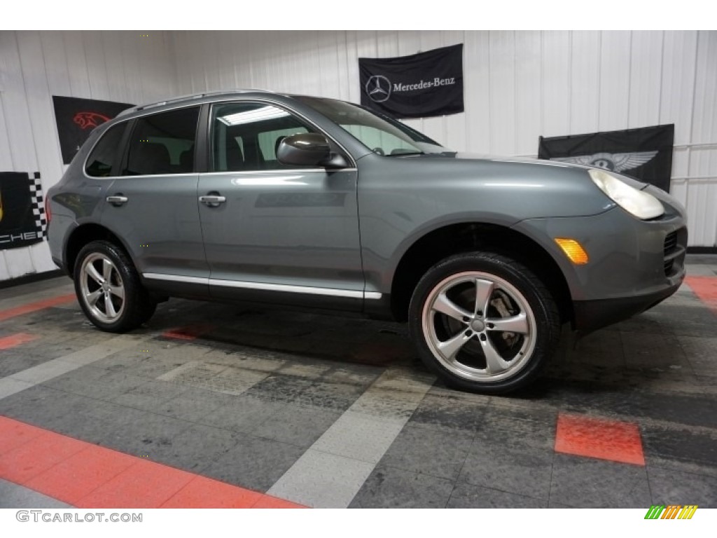 2004 Cayenne S - Titanium Metallic / Black photo #6