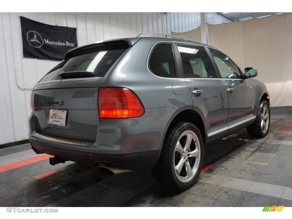 2004 Cayenne S - Titanium Metallic / Black photo #8