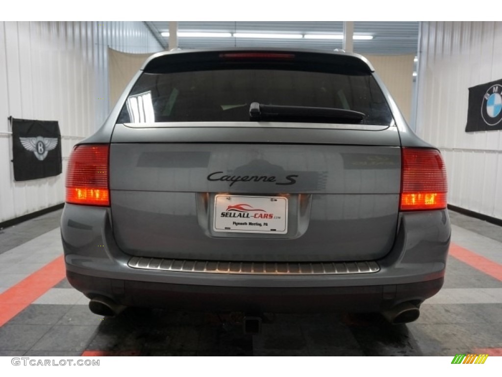 2004 Cayenne S - Titanium Metallic / Black photo #9