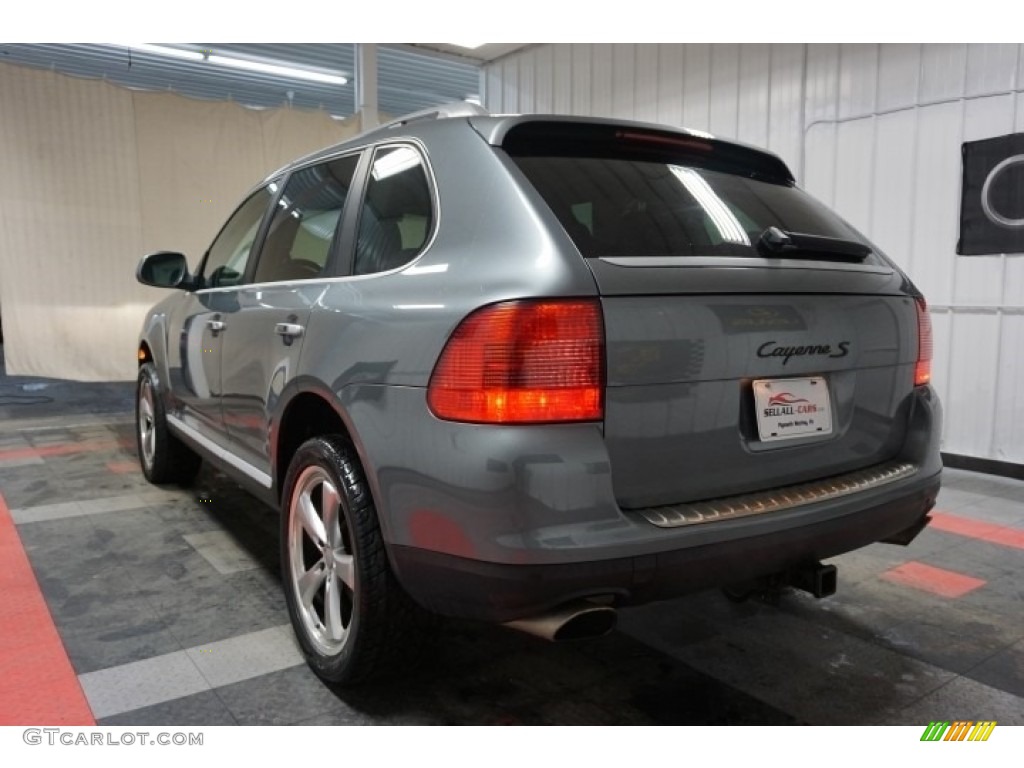 2004 Cayenne S - Titanium Metallic / Black photo #10