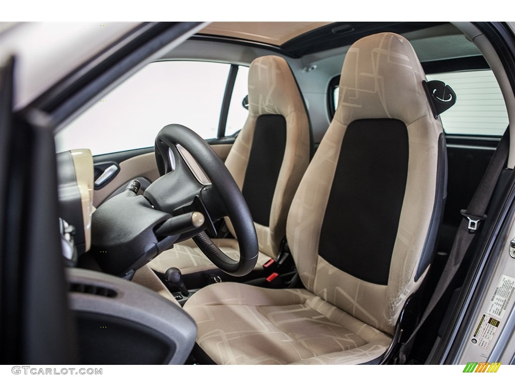 2009 fortwo passion coupe - Crystal White / Design Beige photo #6