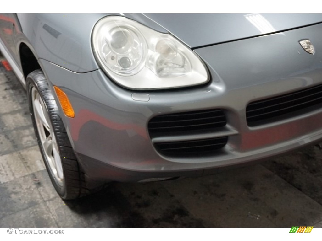2004 Cayenne S - Titanium Metallic / Black photo #64