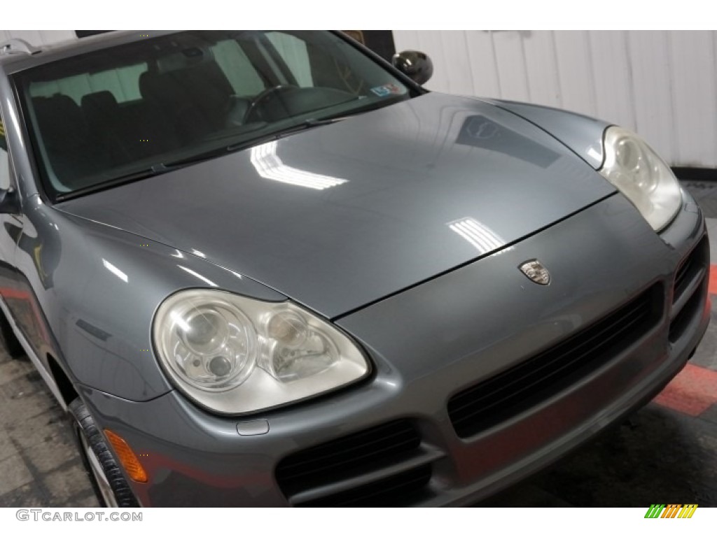 2004 Cayenne S - Titanium Metallic / Black photo #66