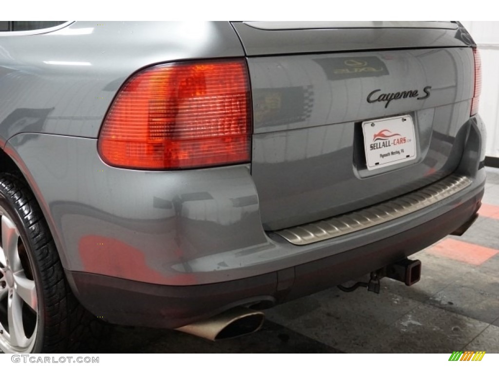 2004 Cayenne S - Titanium Metallic / Black photo #79