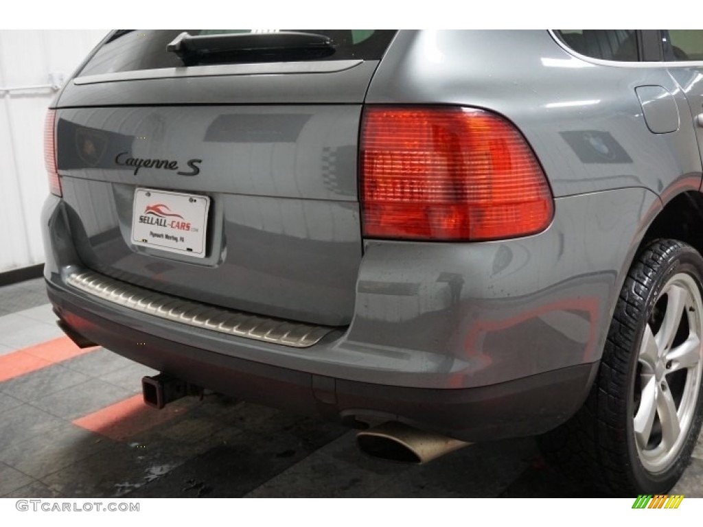 2004 Cayenne S - Titanium Metallic / Black photo #80