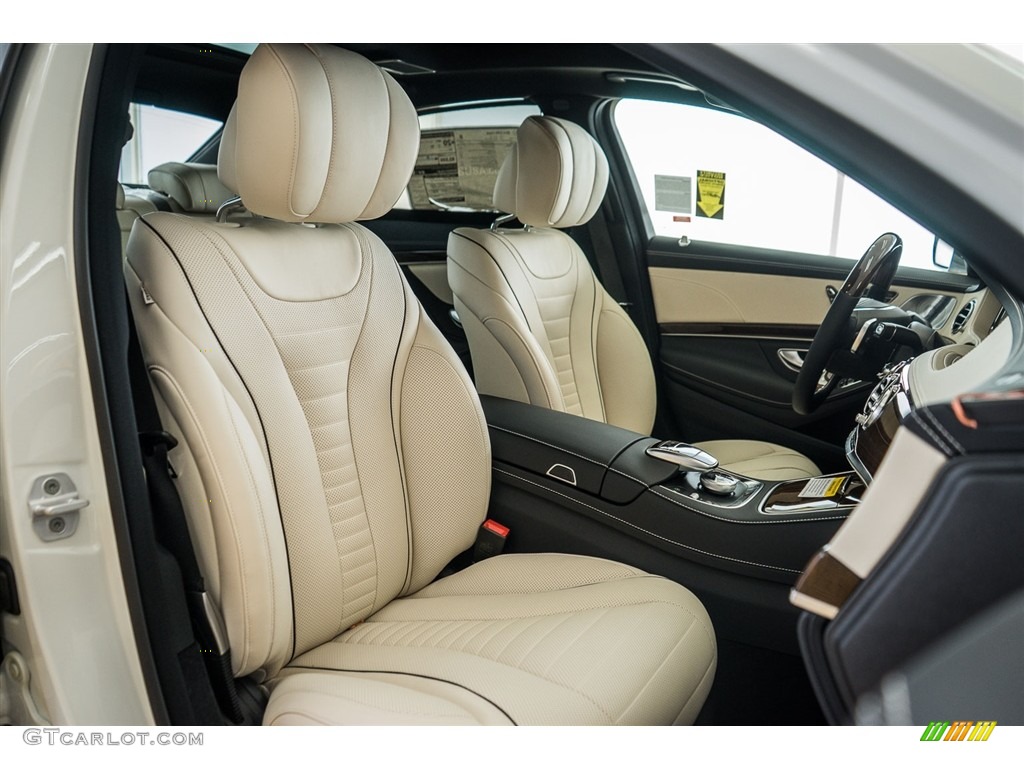 Silk Beige/Espresso Brown Interior 2016 Mercedes-Benz S 550 Sedan Photo #110998456