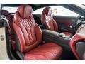 designo Bengal Red/Black Interior Photo for 2016 Mercedes-Benz S #110998774