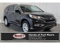 2016 Crystal Black Pearl Honda CR-V EX-L  photo #1