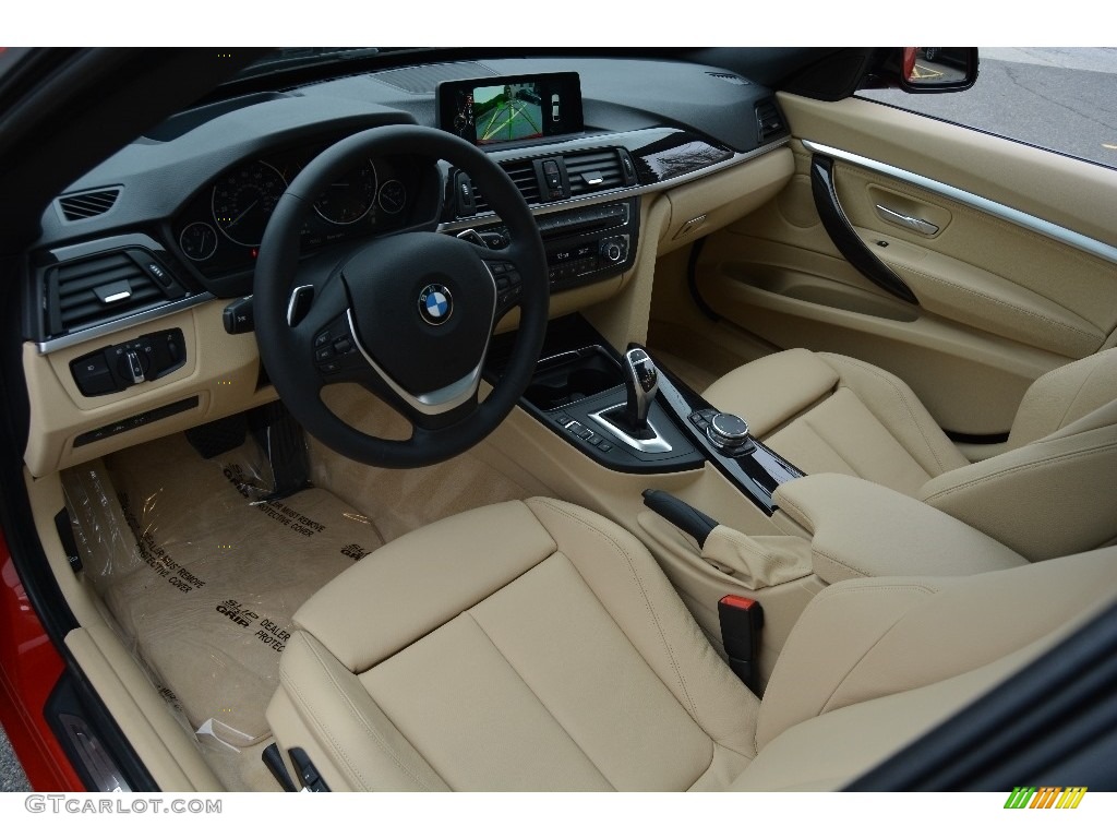 Venetian Beige Interior 2016 BMW 3 Series 328i xDrive Gran Turismo Photo #111001156
