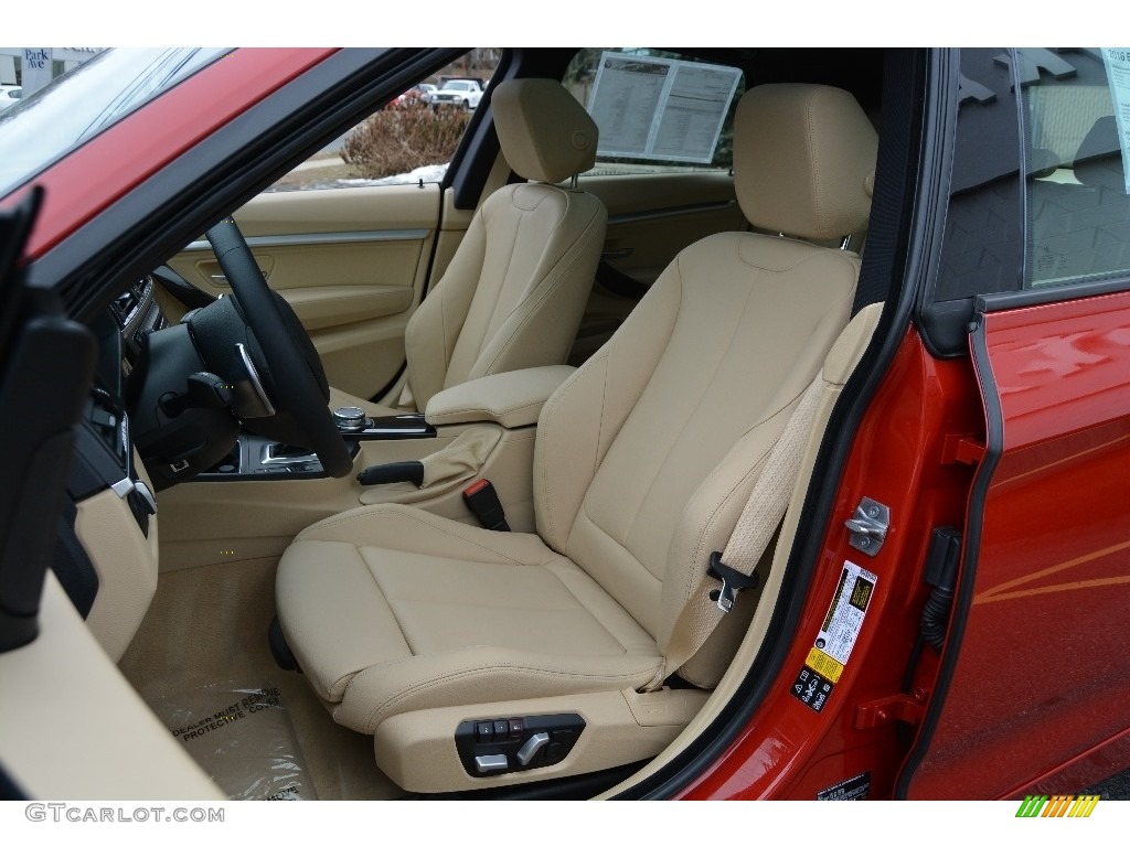 Venetian Beige Interior 2016 BMW 3 Series 328i xDrive Gran Turismo Photo #111001255