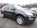 2016 Tungsten Metallic Chevrolet Traverse LS  photo #3