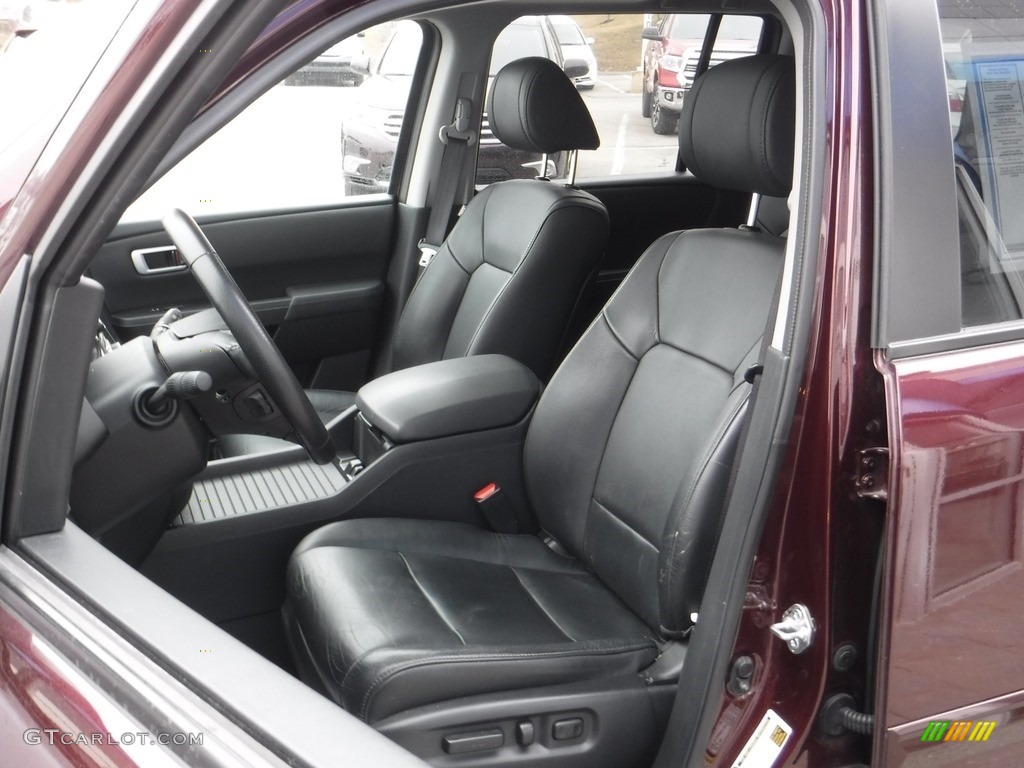Black Interior 2015 Honda Pilot EX-L 4WD Photo #111003332
