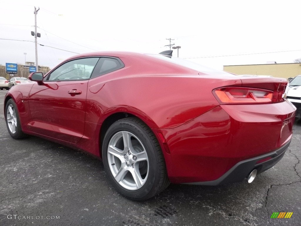 Garnet Red Tintcoat 2016 Chevrolet Camaro LT Coupe Exterior Photo #111004480