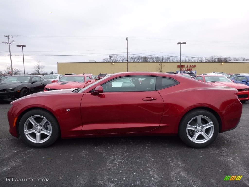 2016 Camaro LT Coupe - Garnet Red Tintcoat / Jet Black photo #8