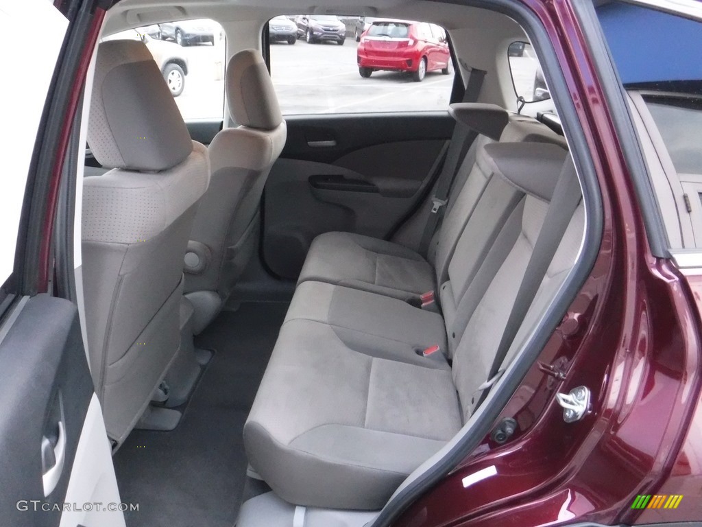 2014 CR-V EX AWD - Basque Red Pearl II / Gray photo #17