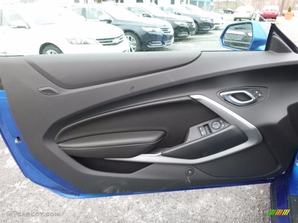 2016 Camaro LT Coupe - Hyper Blue Metallic / Jet Black photo #14