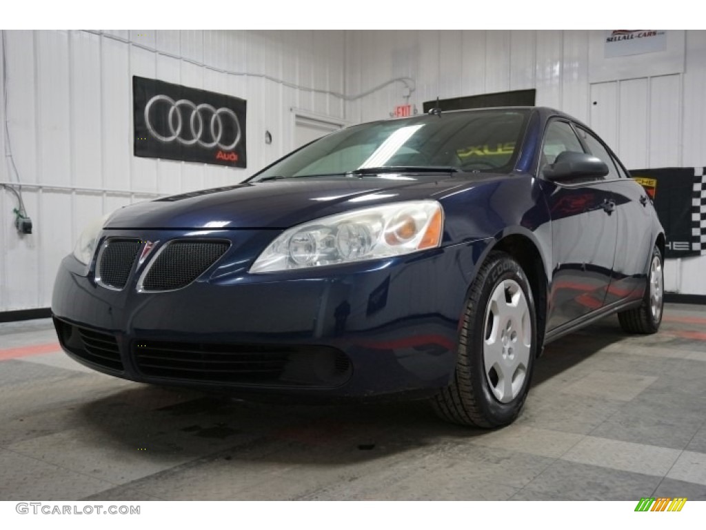 2008 G6 Value Leader Sedan - Midnight Blue Metallic / Ebony Black photo #3