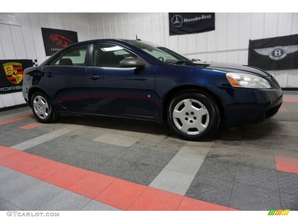 2008 G6 Value Leader Sedan - Midnight Blue Metallic / Ebony Black photo #6