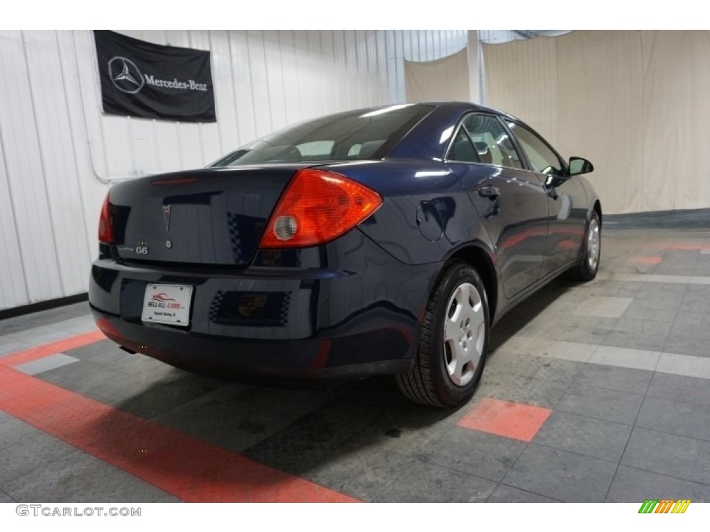 2008 G6 Value Leader Sedan - Midnight Blue Metallic / Ebony Black photo #8