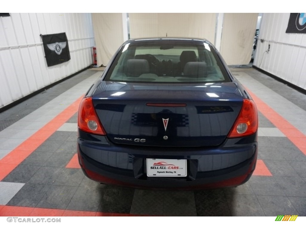 2008 G6 Value Leader Sedan - Midnight Blue Metallic / Ebony Black photo #9