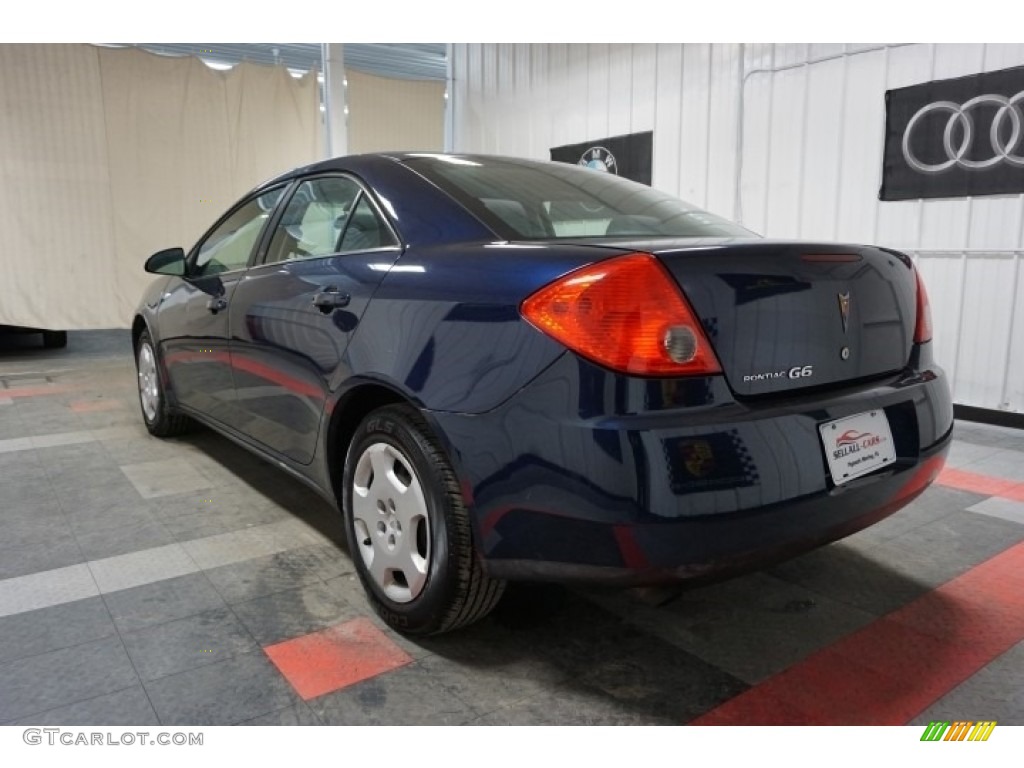 2008 G6 Value Leader Sedan - Midnight Blue Metallic / Ebony Black photo #10