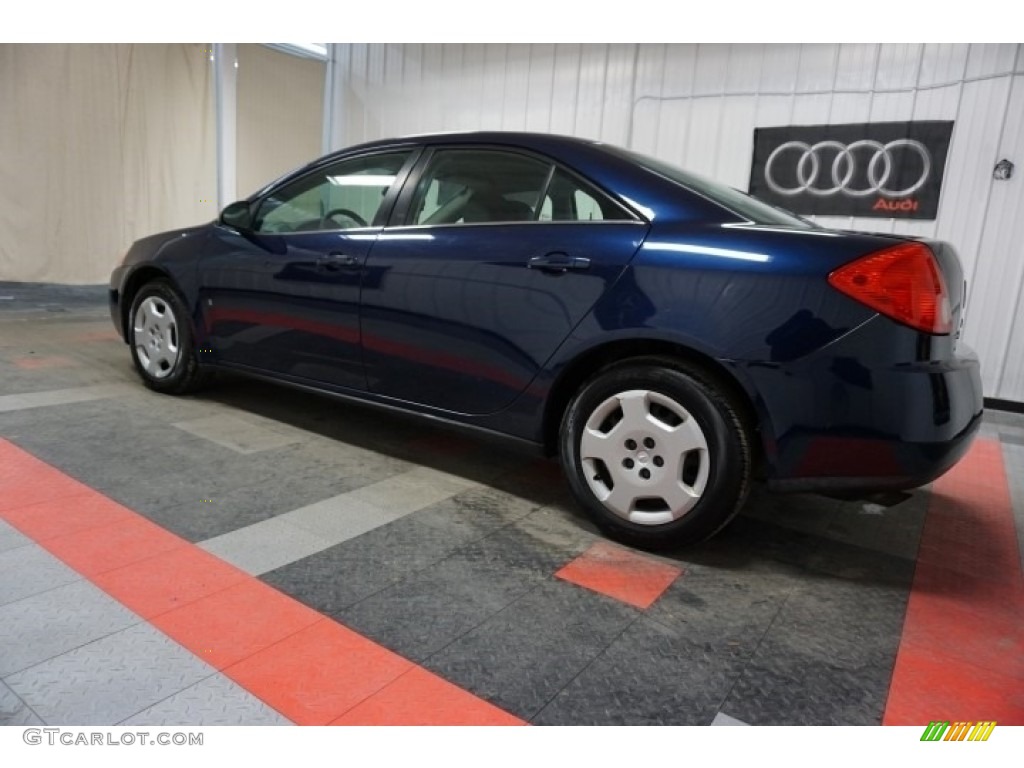 2008 G6 Value Leader Sedan - Midnight Blue Metallic / Ebony Black photo #11