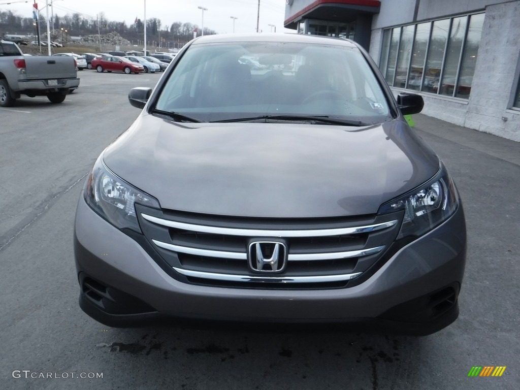 2013 CR-V LX AWD - Urban Titanium Metallic / Black photo #4
