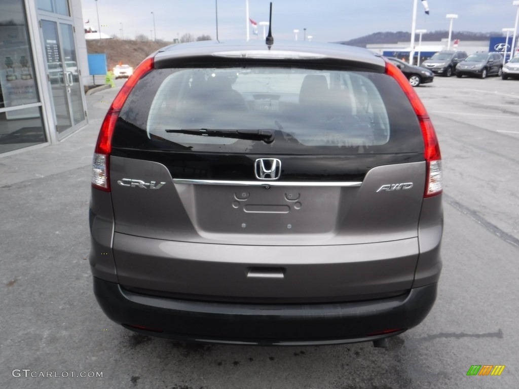 2013 CR-V LX AWD - Urban Titanium Metallic / Black photo #8