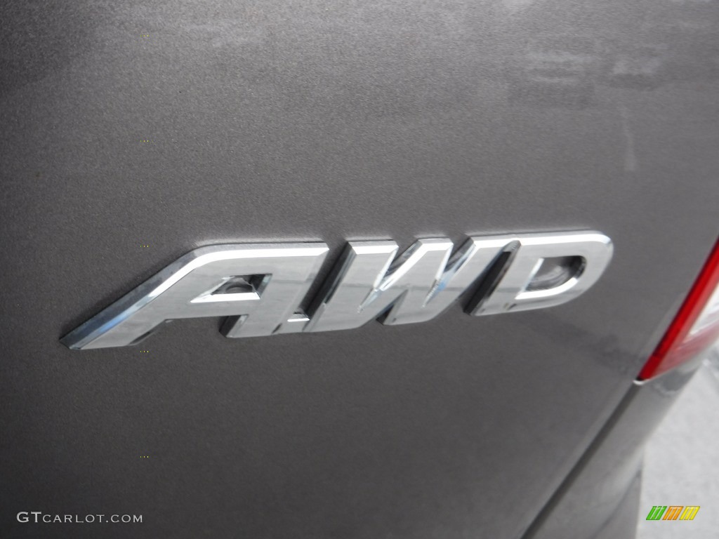 2013 CR-V LX AWD - Urban Titanium Metallic / Black photo #9