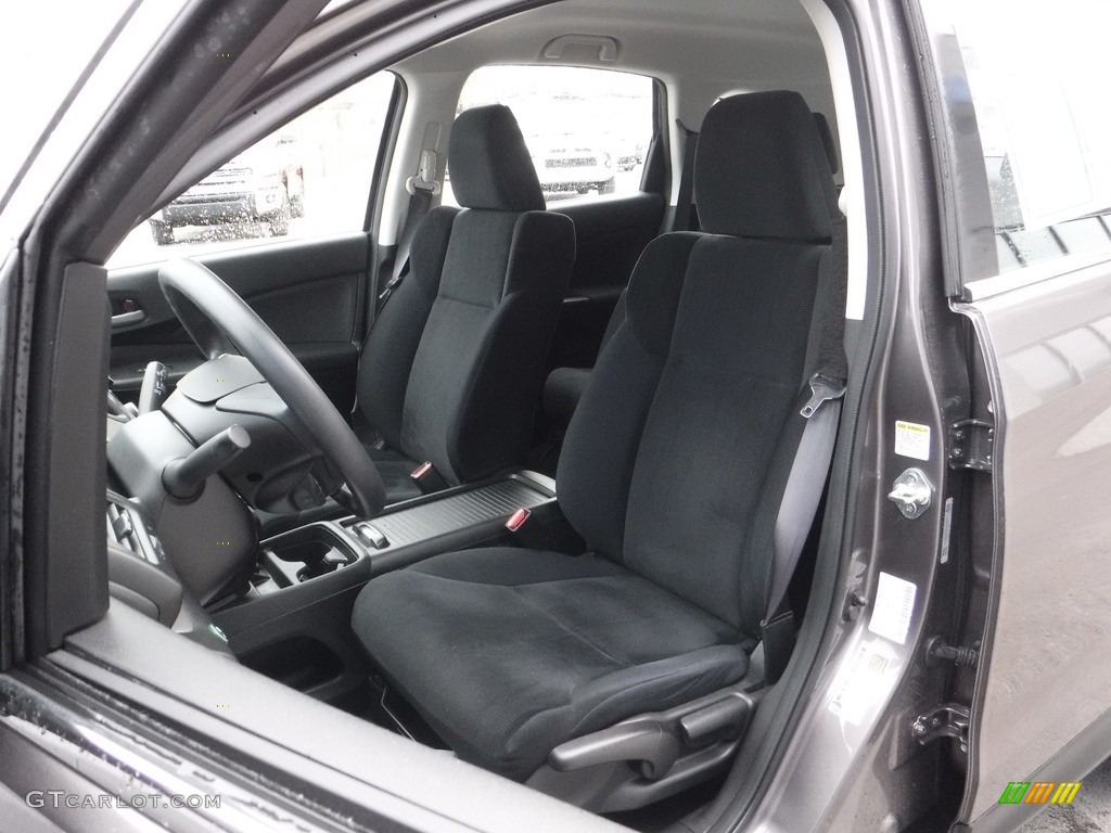 2013 CR-V LX AWD - Urban Titanium Metallic / Black photo #10