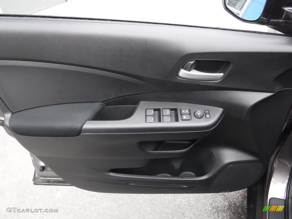 2013 CR-V LX AWD - Urban Titanium Metallic / Black photo #11