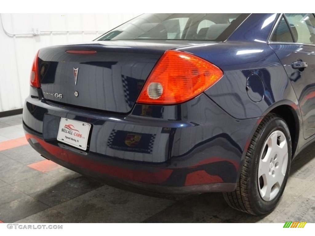 2008 G6 Value Leader Sedan - Midnight Blue Metallic / Ebony Black photo #64