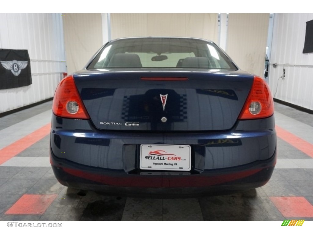 2008 G6 Value Leader Sedan - Midnight Blue Metallic / Ebony Black photo #65