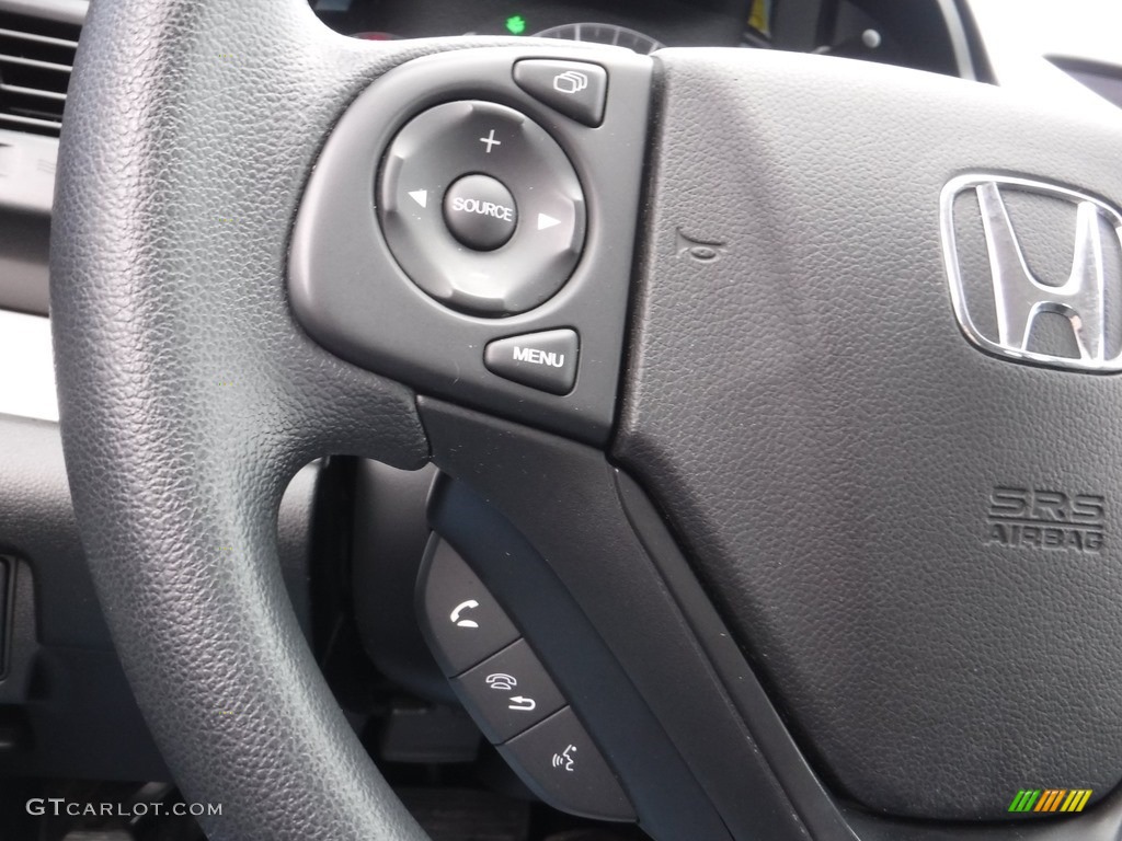 2013 CR-V LX AWD - Urban Titanium Metallic / Black photo #16