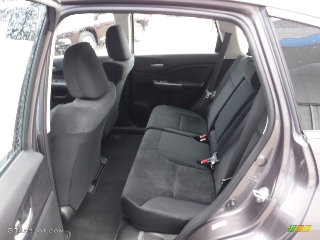 2013 CR-V LX AWD - Urban Titanium Metallic / Black photo #17