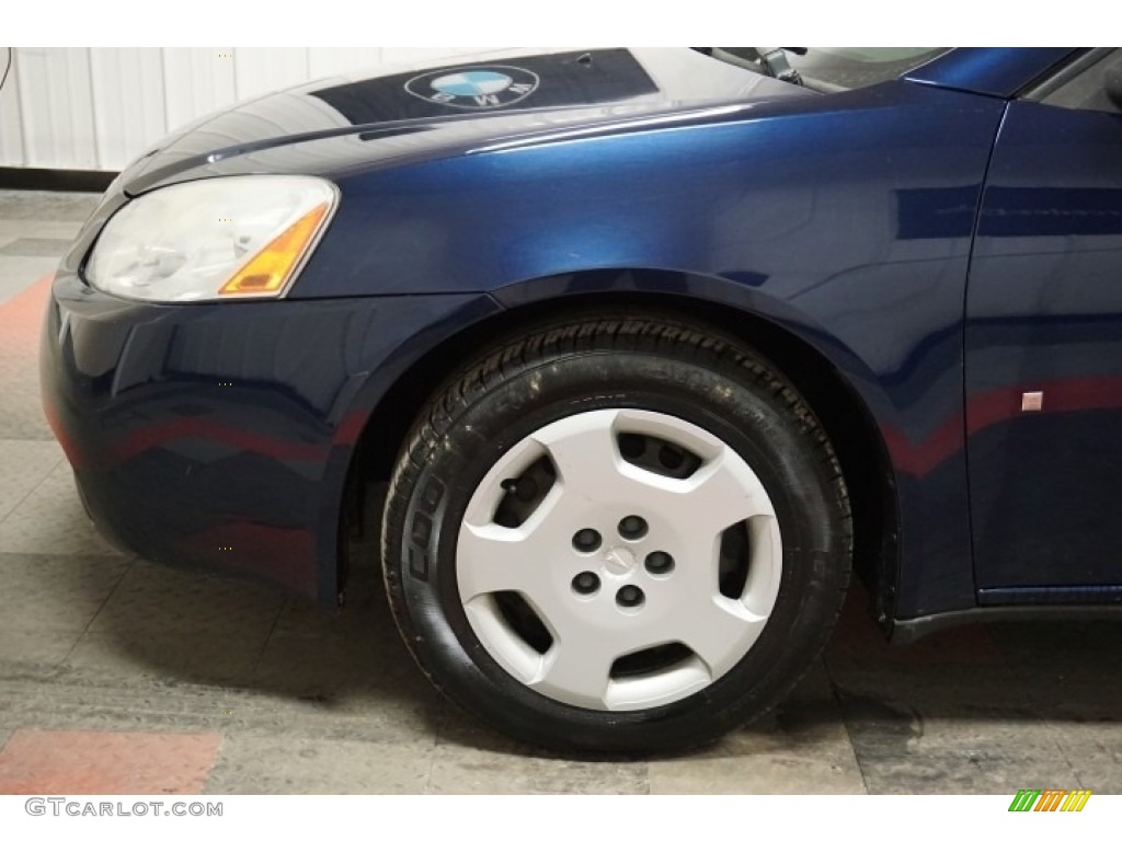 2008 G6 Value Leader Sedan - Midnight Blue Metallic / Ebony Black photo #74