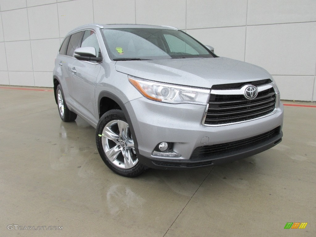 Silver Sky Metallic 2016 Toyota Highlander Limited Platinum Exterior Photo #111007924
